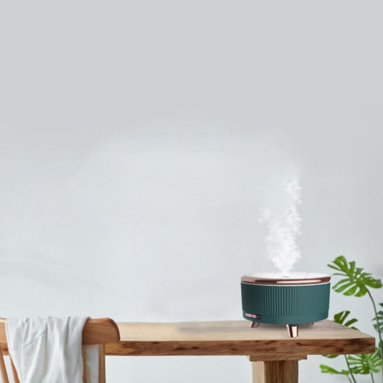Ultrasonic Aromatherapy Diffuser Humidifier Essential Oil Diffuser US Plug(Blue Flower Dot) - free shipping - PMC TechLife - Order now!
