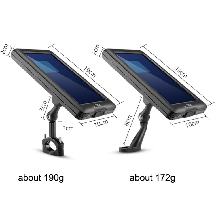 WEST BIKING Mountain Bicycle Riding Shock-proof Fixed Mobile Phone Bracket, Style: Rearview Mirror - Holders by WEST BIKING | Online Shopping South Africa | PMC TechLife | Buy Now Pay Later Mobicred