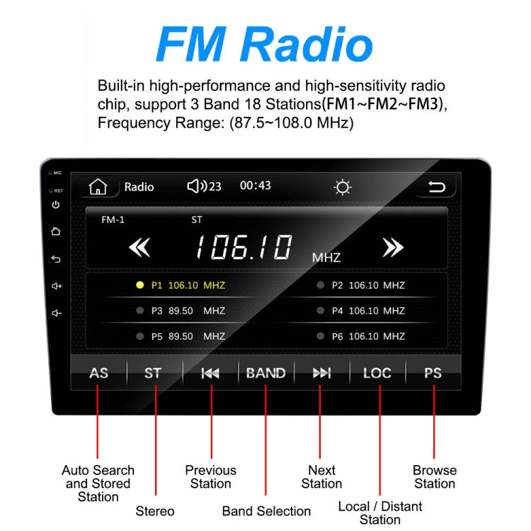 C7001 7 inch Touch Screen Built-In CarPlay Car MP5 Player, Style: Standard+12 Light Camera - Car MP3 & MP4 & MP5 by PMC TechLife | Online Shopping South Africa | PMC TechLife | Buy Now Pay Later Mobicred