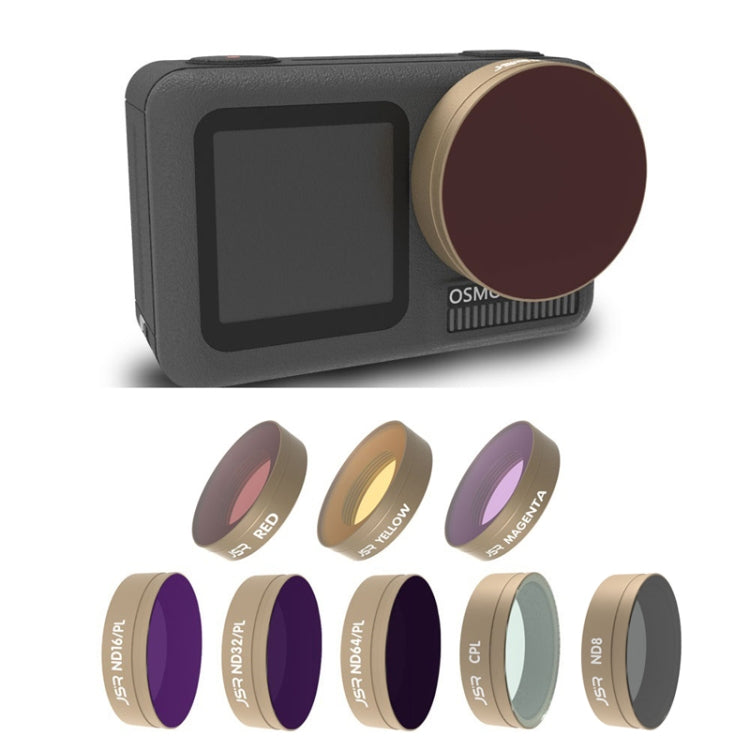 JSR For DJI Osmo Action Motion Camera Filter, Style: LG-ND32/PL - Lens Filter by JSR | Online Shopping South Africa | PMC TechLife | Buy Now Pay Later Mobicred