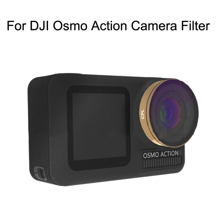 JSR For DJI Osmo Action Motion Camera Filter, Style: LG-Magenta - Lens Filter by JSR | Online Shopping South Africa | PMC Jewellery | Buy Now Pay Later Mobicred