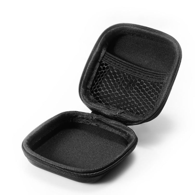 Retro Leather USB Data Cable Storage Bag Earphone Headset Case Pouch Box(Brown) - Digital Storage Bag by PMC TechLife | Online Shopping South Africa | PMC TechLife