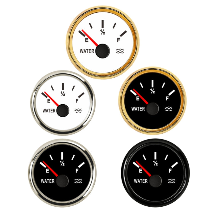 PMW2 DN52mm Car Truck RV Conversion Water Tank Water Level Table(WG) - Clocks & Car Meters by PMC Jewellery | Online Shopping South Africa | PMC Jewellery | Buy Now Pay Later Mobicred