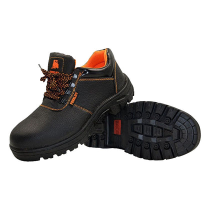 215 Microfiber Leather Anti-puncture Wear-resistant Work Shoes Smash-proof Oil-resistant Safety Shoes, Spec: Low-top (42) - Casual Shoes by PMC Jewellery | Online Shopping South Africa | PMC Jewellery