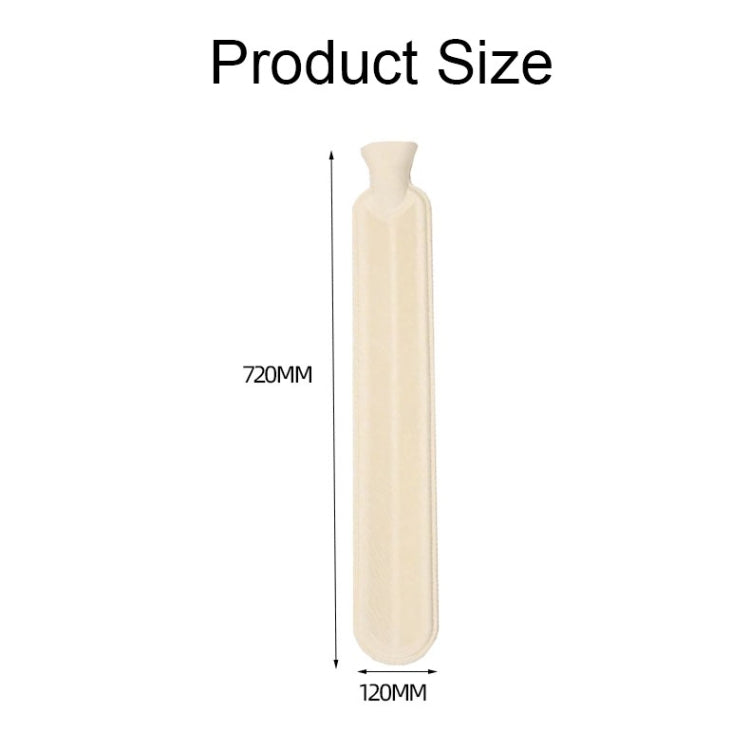 2L Long-strip Multifunctional Water-filled Rubber Hot Water Bags, Spec: Gradient Red - Hot Water Bags by PMC TechLife | Online Shopping South Africa | PMC TechLife | Buy Now Pay Later Mobicred