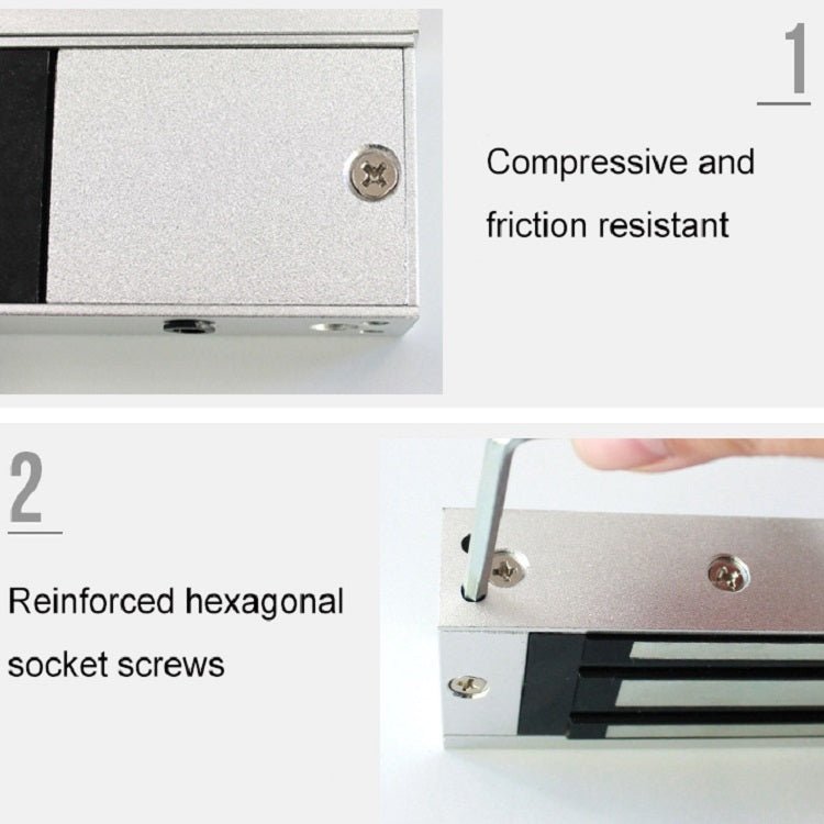 Electromagnetic Access Lock Signal Output Magnetic Lock - Door Lock by PMC TechLife | Online Shopping South Africa | PMC TechLife