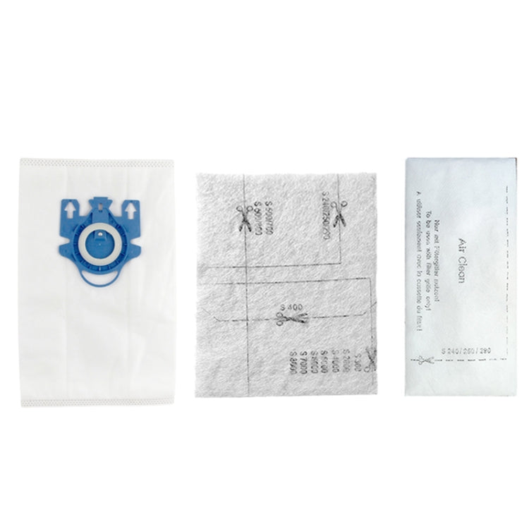 10PCS For Miele 3DFJM / Complete C2 Vacuum Cleaner Accessories Cloth Filter - Other Accessories by PMc TechLife | Online Shopping South Africa | PMc TechLife | Buy Now Pay Later Mobicred