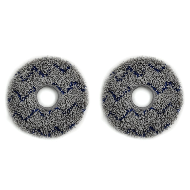 For Ecovacs Deebot N9+ 2pcs Robot Vacuum Cleaner Steam Mop Cloth(Ripple) - free shipping - PMc TechLife - Order now!