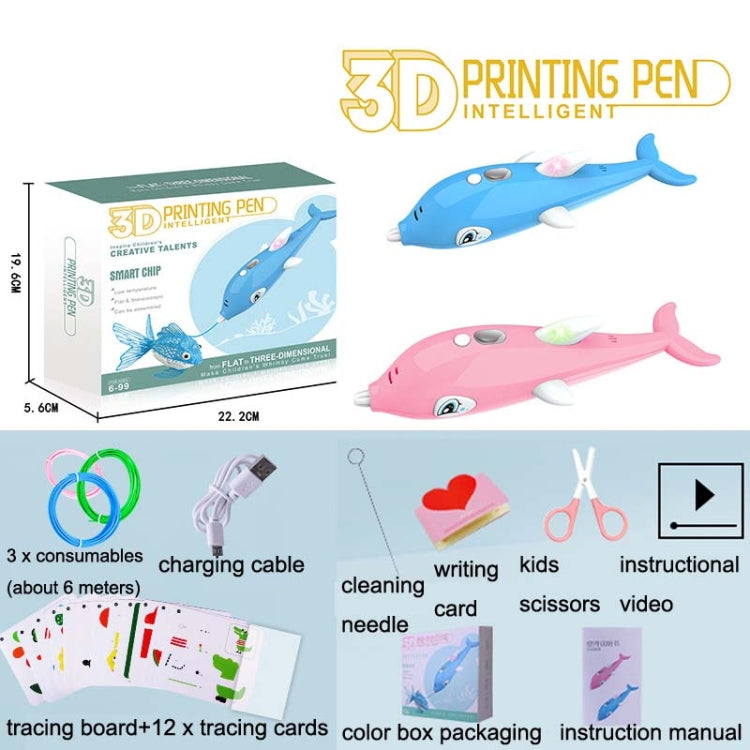 Children 3D Printing Pen Low Temperature Intelligent Screen Display Voice Drawing Pen, Style:, Color: 23 Colors (Pink) - 3D Printer by PMC Jewellery | Online Shopping South Africa | PMC Jewellery | Buy Now Pay Later Mobicred