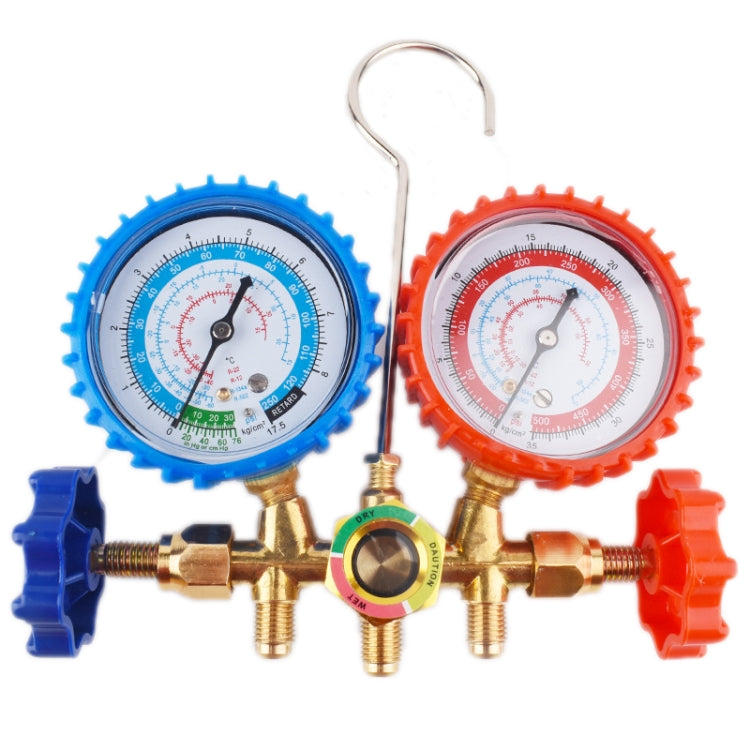 Car Air Conditioning Refrigeration Fluoridation Double Meter Valve(B) - free shipping - PMC TechLife - Order now!