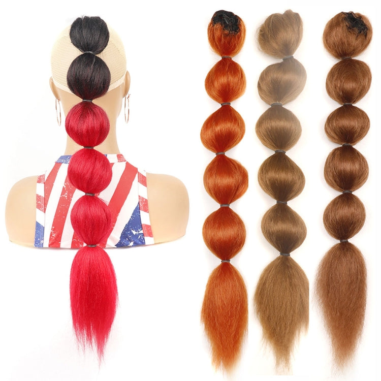 DLMW01 Bubble Shape Shaggy Wig Ponytail Drawstring Long Ponytail Wigs, Spec: 30 - free shipping - PMC TechLife - Order now!