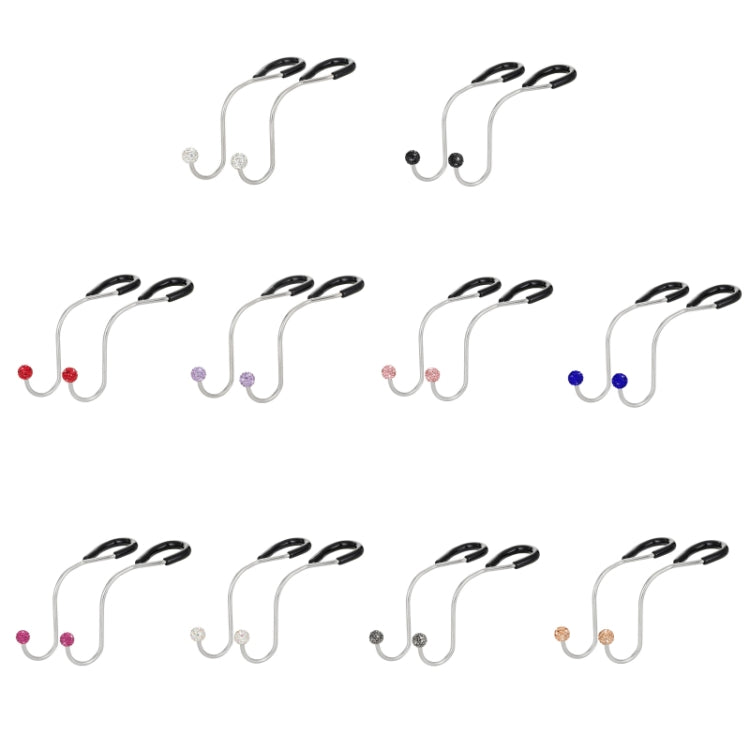 Multifunctional Car Seat Hooks With Diamond Inlay(Black) - Auto Fastener & Clips by PMC TechLife | Online Shopping South Africa | PMC TechLife | Buy Now Pay Later Mobicred