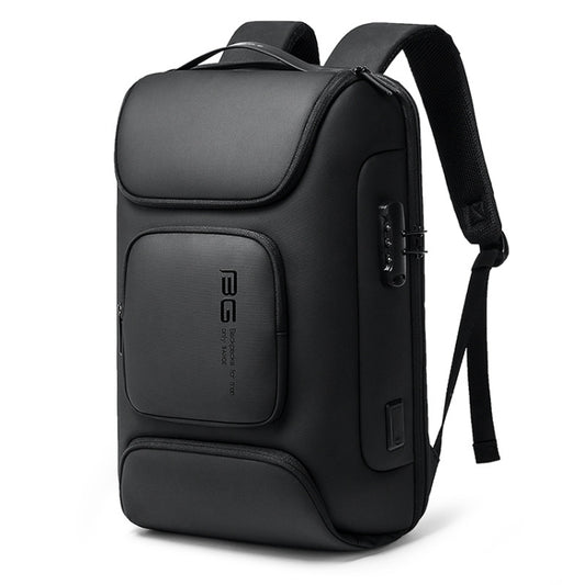 BANGE  BG-7216plus Antitheft Waterproof Travel Men Backpack 15.6 Inch Laptop Bag(Black) - Backpack by BANGE | Online Shopping South Africa | PMC Jewellery | Buy Now Pay Later Mobicred