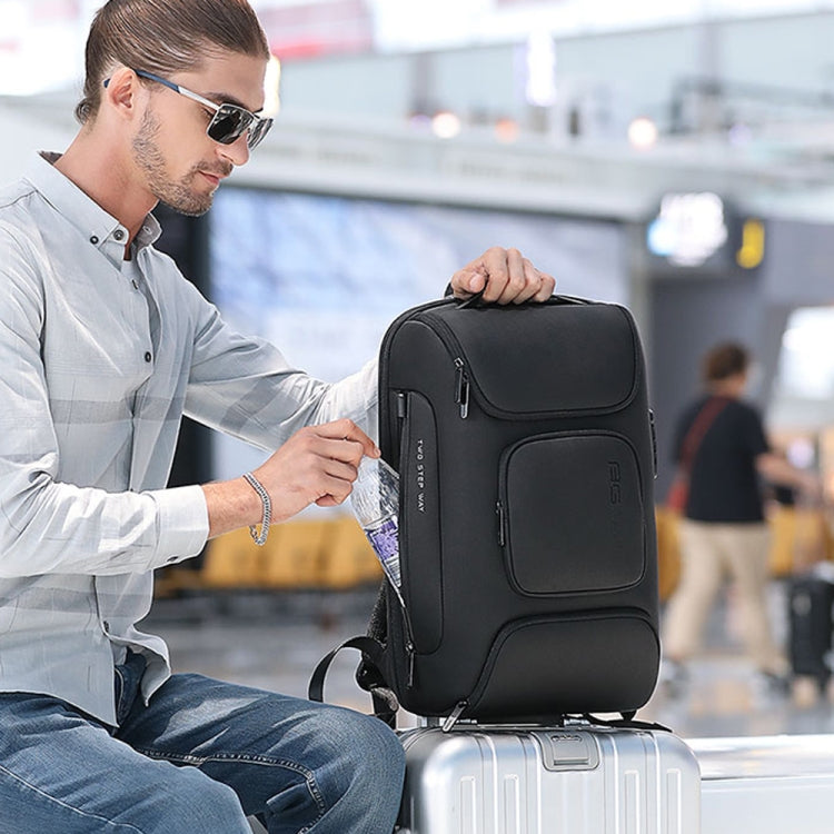 BANGE  BG-7216plus Antitheft Waterproof Travel Men Backpack 15.6 Inch Laptop Bag(Black) - free shipping - PMC TechLife - Order now!