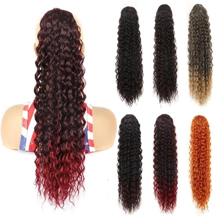 LSDP22 Drawstring Long Curly Wig Ponytail Mesh Curly Ponytail(2) - free shipping - PMC TechLife - Order now!