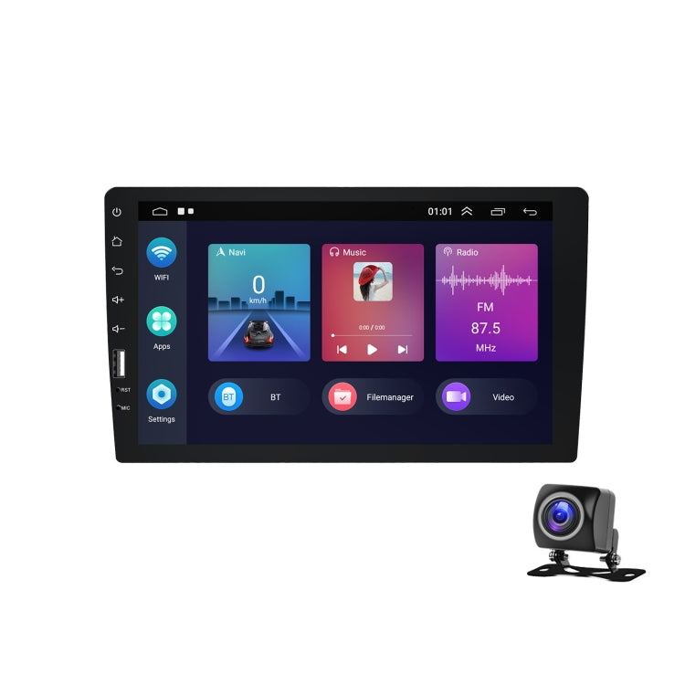 A3236 9 inch Android 11 Single Butt MP5 Player, Style: Carplay 2+32G(Standard+AHD Camera) - Car MP3 & MP4 & MP5 by PMC Jewellery | Online Shopping South Africa | PMC Jewellery | Buy Now Pay Later Mobicred