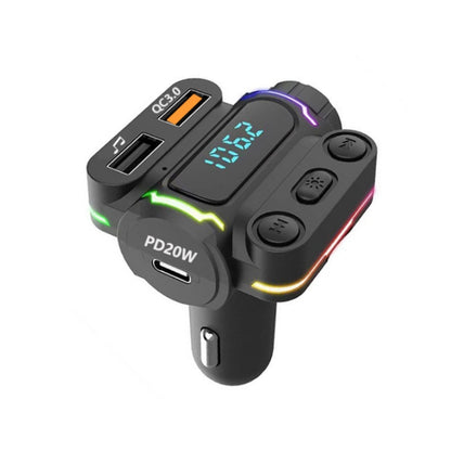 P7 PD20W QC3.0 Dual Fast Charging Car MP3 Player FM Transmitter(Color Box) - Bluetooth Car Kits by PMC Jewellery | Online Shopping South Africa | PMC Jewellery | Buy Now Pay Later Mobicred