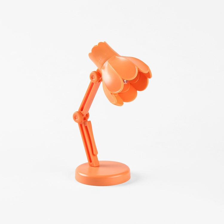 Flower Shape LED Mini Magnetic Table Lamp Foldable Bedside Night Light(09B Orange) - Bedside Light by PMc TechLife | Online Shopping South Africa | PMc TechLife | Buy Now Pay Later Mobicred