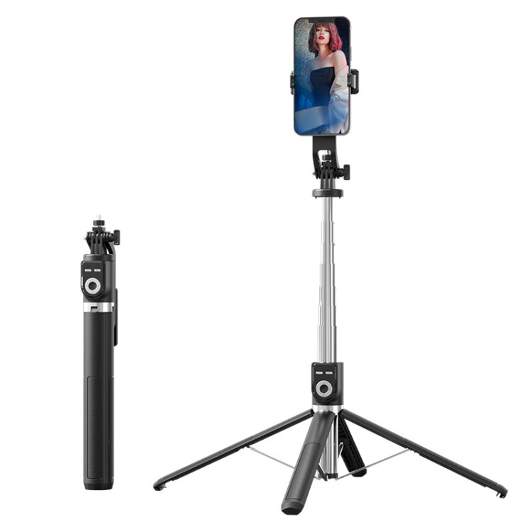 360-degree Rotating Foldable Bluetooth Selfie Sticks Live Stand, Spec: P220 TK (Single Clip) - Selfie Sticks by PMC Jewellery | Online Shopping South Africa | PMC Jewellery | Buy Now Pay Later Mobicred