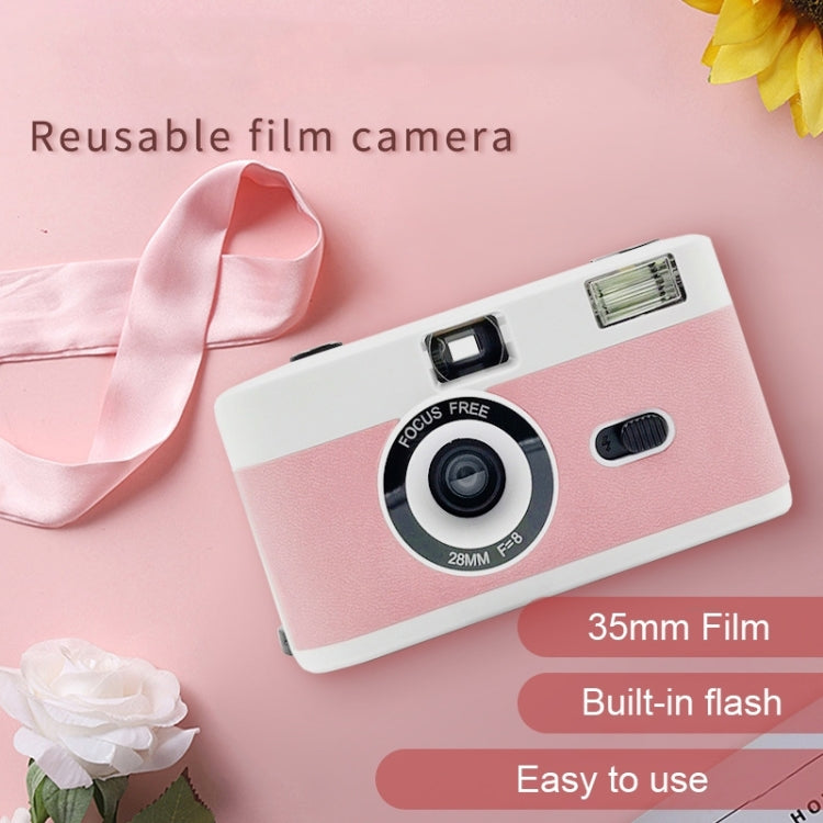 R2-FILM Retro Manual Reusable Film Camera for Children without Film(Pink) - Children Cameras by PMC Jewellery | Online Shopping South Africa | PMC Jewellery | Buy Now Pay Later Mobicred