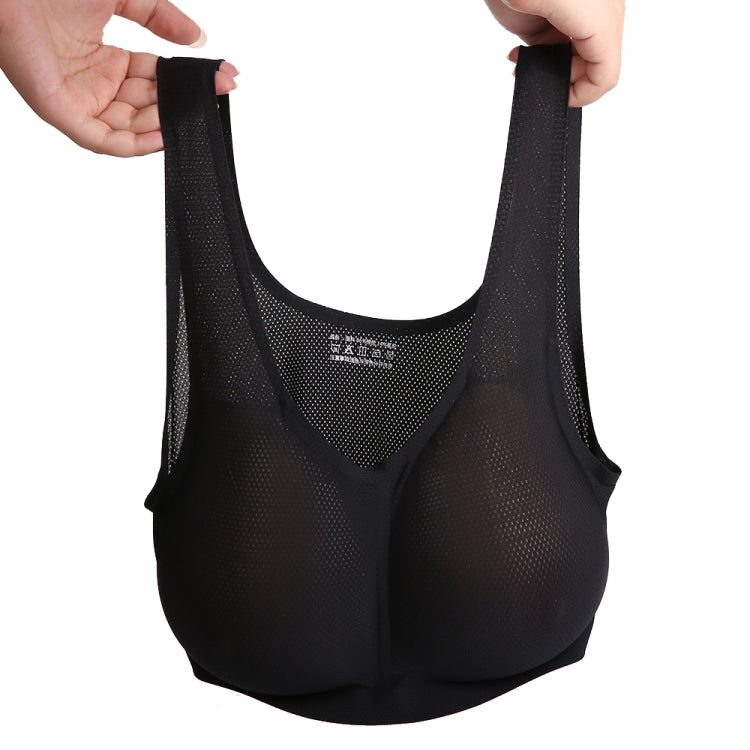 CD Crossdressing Silicone Fake Breast Vest Underwear, Size: C+L 800g(Skin Color+Fake Breast) - Fake Breasts by PMC Jewellery | Online Shopping South Africa | PMC Jewellery