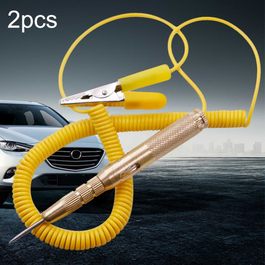 2pcs 6-24V Car Circuit Test Pen LED Multi-function Test Through Line Detection Test Light Test Pen, Style: Spring Model - Electronic Test by PMC Jewellery | Online Shopping South Africa | PMC Jewellery | Buy Now Pay Later Mobicred