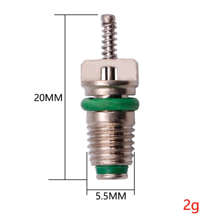 R134A Auto Air Conditioned Valve Core Mouth Fast Exhaust Valve(Green) - Air Conditioning System by PMC TechLife | Online Shopping South Africa | PMC TechLife