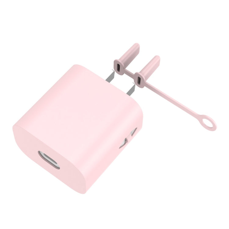 For Huawei Honor 40W AC01 Charger Silicone Protective Cover(Pink) - free shipping - PMC Jewellery - Order now!