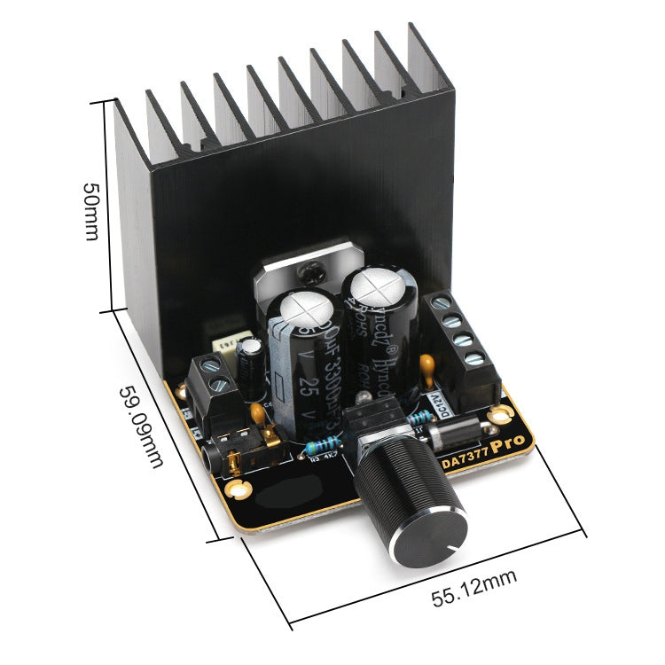 TDA7377 DIY Speaker Power Amplifier Module 12V Dual Channel Stereo 30Wx2 Car Power Amplifier Board - Breadboard / Amplifier Board by PMC Jewellery | Online Shopping South Africa | PMC Jewellery | Buy Now Pay Later Mobicred