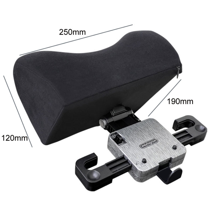 A09 5D Car Universal Adjustment U-shaped Memory Foam Headrest, Color: Brown - Seat Accessories by PMC TechLife | Online Shopping South Africa | PMC TechLife | Buy Now Pay Later Mobicred