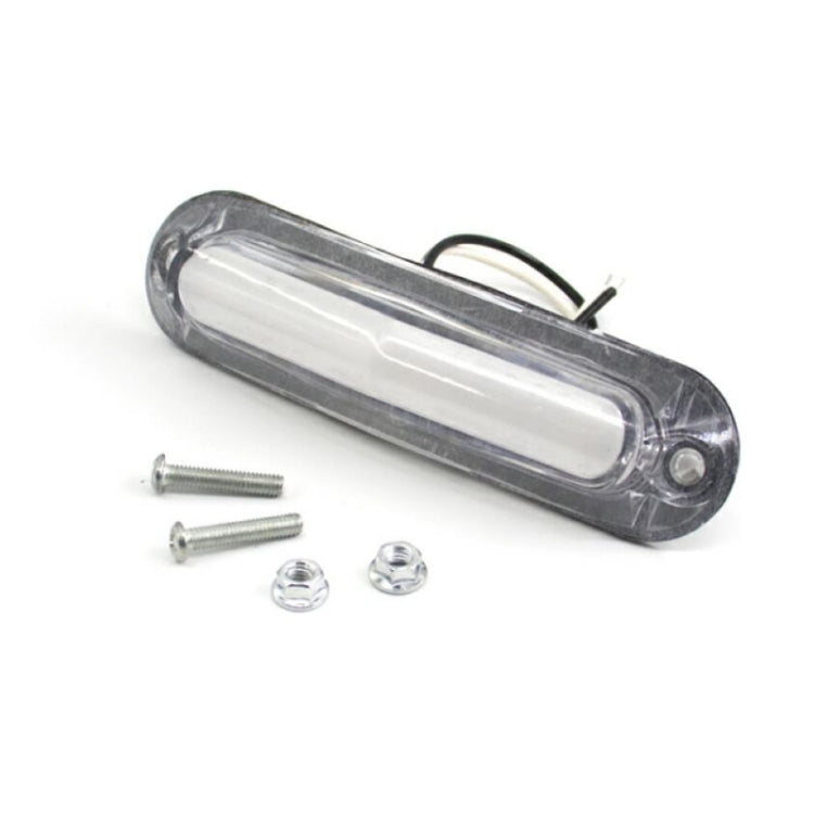 4pcs MK-162 6LED Light Guide Side Light 10-30V Trailer Side Tail Light(Yellow) - Warning Lights by PMC TechLife | Online Shopping South Africa | PMC TechLife | Buy Now Pay Later Mobicred