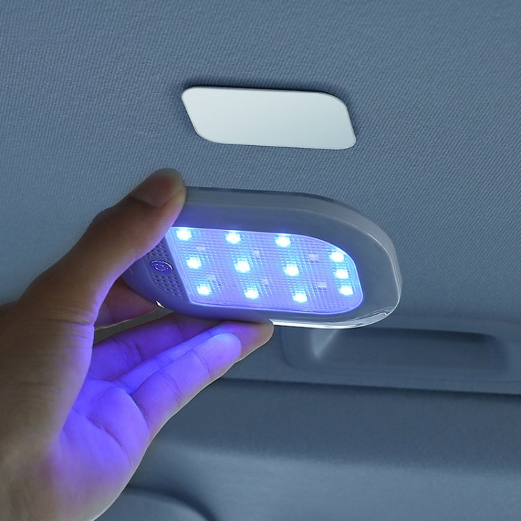 Car Colorful Strong Magnetic LED Lighting Reading Lights(Gray) - Dome Lights by PMC TechLife | Online Shopping South Africa | PMC TechLife | Buy Now Pay Later Mobicred