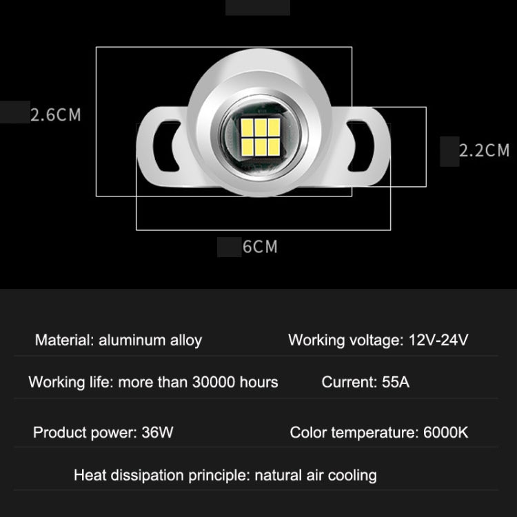 Car LED Ultra -Bright Electric Eye Reversing Light External Bulb Modified Universal Auxiliary Light, Style: Long Bright Silver Shell - Arrow Turn Lights by PMC Jewellery | Online Shopping South Africa | PMC Jewellery | Buy Now Pay Later Mobicred