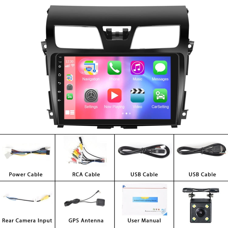 For Nissan Teana 13-16 10.1-Inch Reversing Video Large Screen Car MP5 Player, Style: WiFi Edition 1+32G(Standard+4 Lights Camera) - Car MP3 & MP4 & MP5 by PMC Jewellery | Online Shopping South Africa | PMC Jewellery | Buy Now Pay Later Mobicred