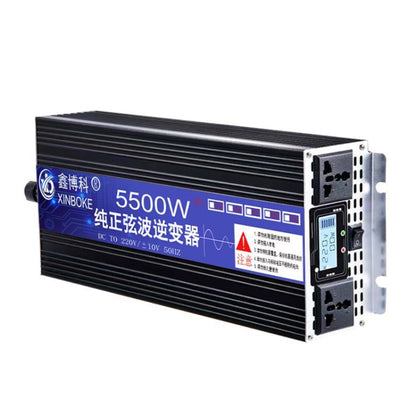 XINBOKE High Power Household Car Sine Wave Inverter 48V 5500W To 220V 2500W(LCD Display) - Pure Sine Wave by PMC Jewellery | Online Shopping South Africa | PMC Jewellery | Buy Now Pay Later Mobicred