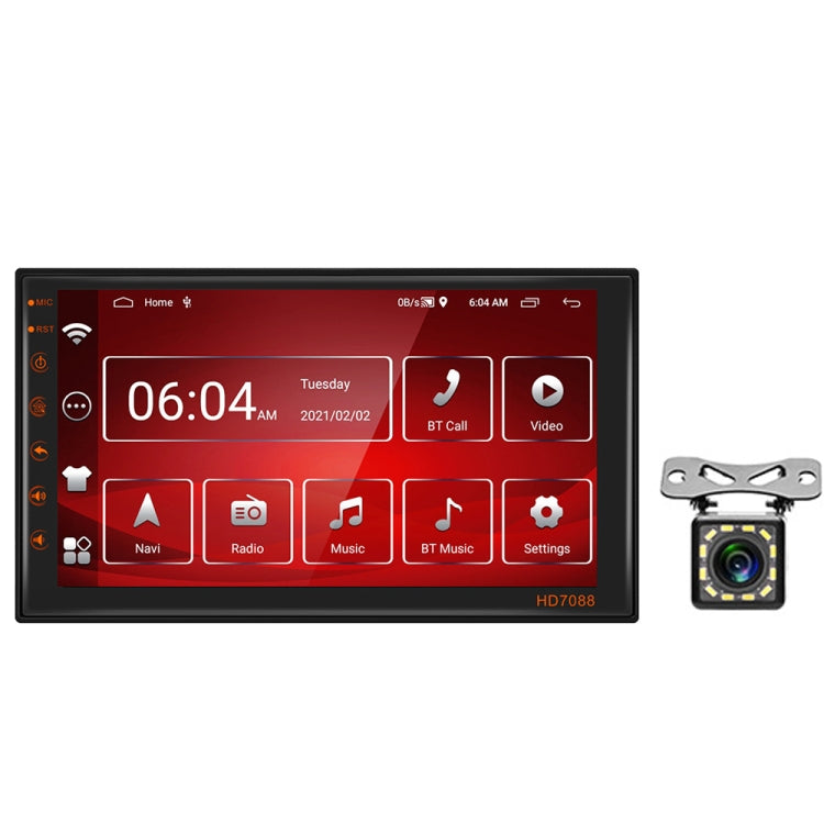 A2769 7 Inch Android Navigation WIFI Version 2+16G Vehicle Machine Central Control Large Screen, Spec: Standard+12Lights Camera - Car MP3 & MP4 & MP5 by PMC Jewellery | Online Shopping South Africa | PMC Jewellery | Buy Now Pay Later Mobicred