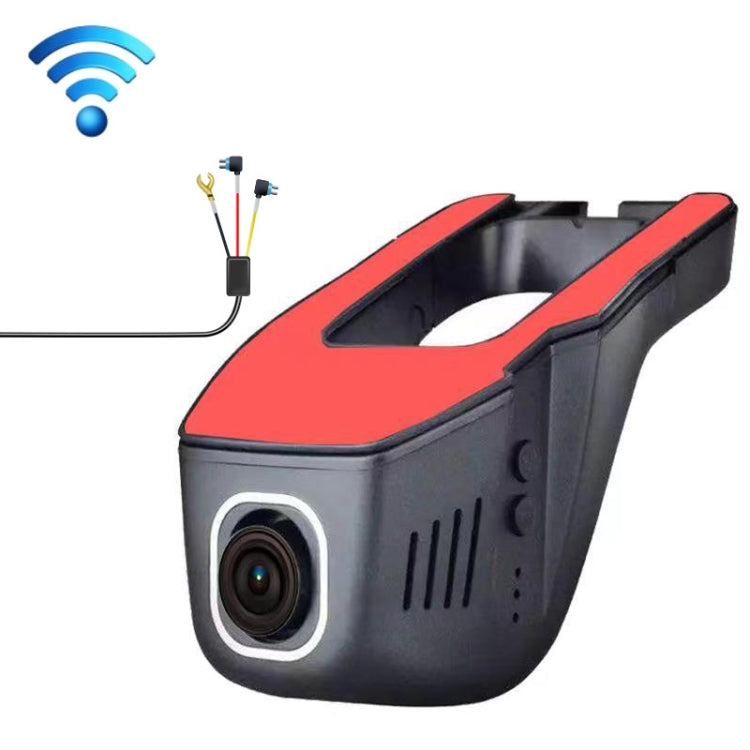 M1 Hidden Driving Recorder WiFi Phone Connecting Car Parking Monitoring 1080P HD Recorder(With Button+Parking Monitoring Line) - Car DVRs by PMC Jewellery | Online Shopping South Africa | PMC Jewellery | Buy Now Pay Later Mobicred