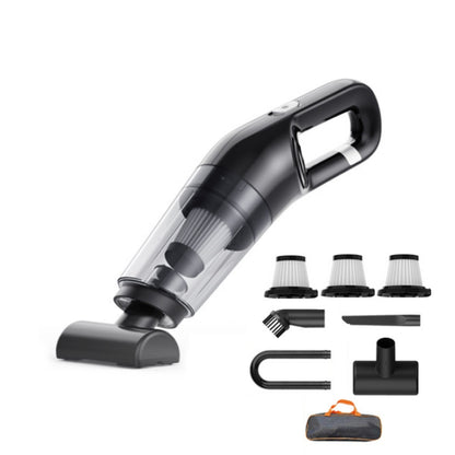 Car Wireless Charging High Power Handheld Vacuum Cleaner Black Luxury - Vacuum Cleaner by PMC Jewellery | Online Shopping South Africa | PMC Jewellery | Buy Now Pay Later Mobicred