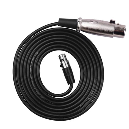 Xlrmini Caron Female To Mini Female Balancing Cable For 48V Sound Card Microphone Audio Cable, Length: 10m - Microphone Audio Cable & Connector by PMC Jewellery | Online Shopping South Africa | PMC Jewellery | Buy Now Pay Later Mobicred