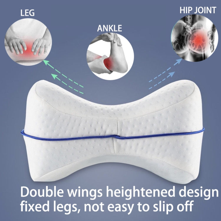 Body Memory Cotton Leg Pillow Sleeping Orthopedic Sciatica Back Hip Joint for Pain Relief(White Inner) - Cushions & Pillows by PMC TechLife | Online Shopping South Africa | PMC TechLife