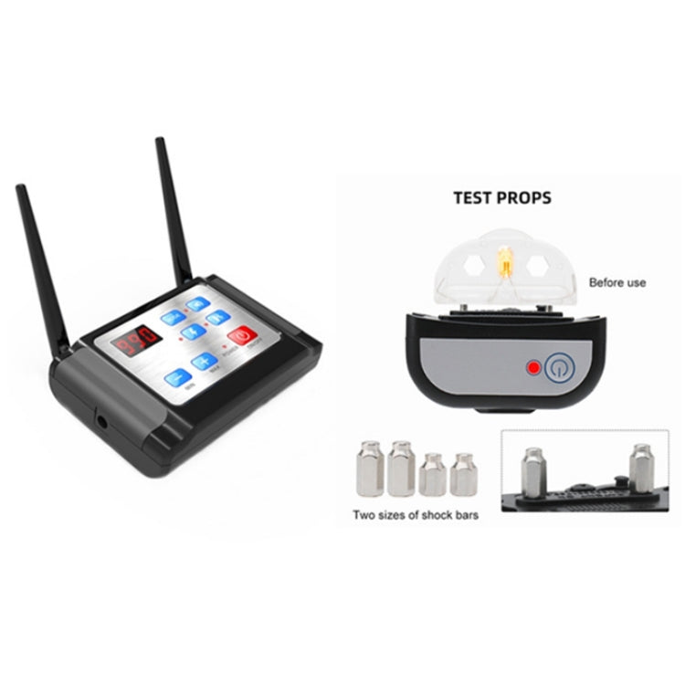 Outdoor Wireless Electronic Pet Fence Night Reflective Collar, Specification: One for Two(US Plug) - Training Aids by PMC TechLife | Online Shopping South Africa | PMC TechLife | Buy Now Pay Later Mobicred