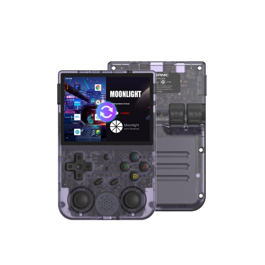 ANBERNIC RG353V  3.5 Inch Wireless Game Box Android 11 Linux OS Handheld Game Console 128G 25,000 Games(Transparent Purple) - Pocket Console by ANBERNIC | Online Shopping South Africa | PMC Jewellery | Buy Now Pay Later Mobicred