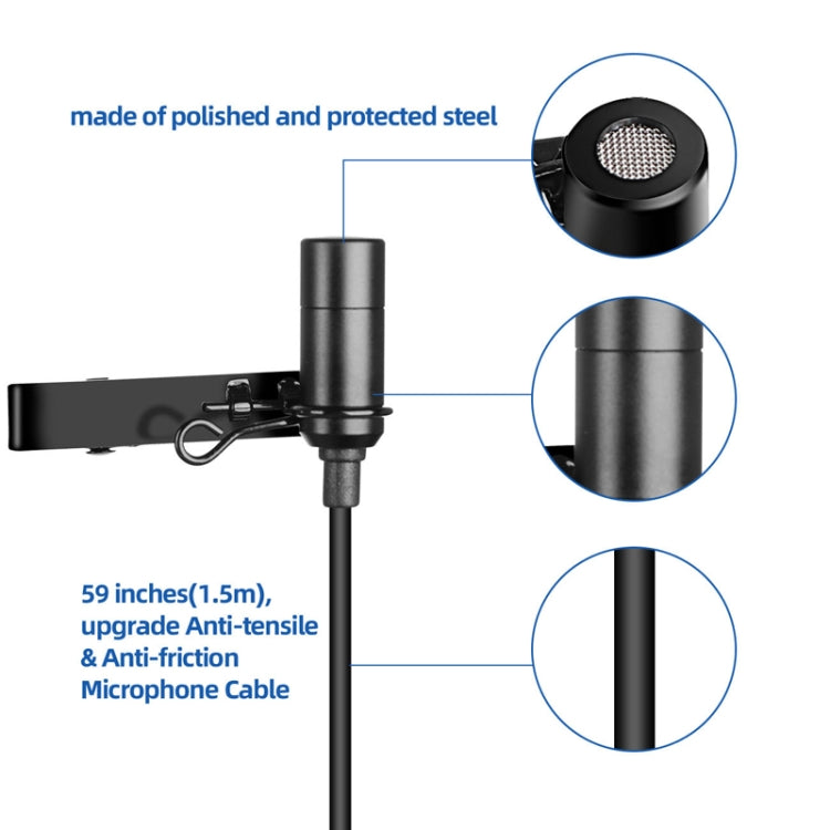 Q6 1 Drag 1 Wireless Lavalier Head Wear With Stand USB Computer Recording Microphone Live Phone SLR Lavalier Microphone - Microphone by PMC Jewellery | Online Shopping South Africa | PMC Jewellery | Buy Now Pay Later Mobicred