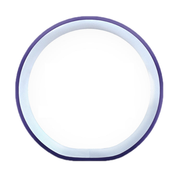 Car Steering Wheel Short Plush Winter Non-slip Grip Cover, Size: 38cm(D Shaped Purple) - Steering Wheel Accessories by PMC TechLife | Online Shopping South Africa | PMC TechLife | Buy Now Pay Later Mobicred