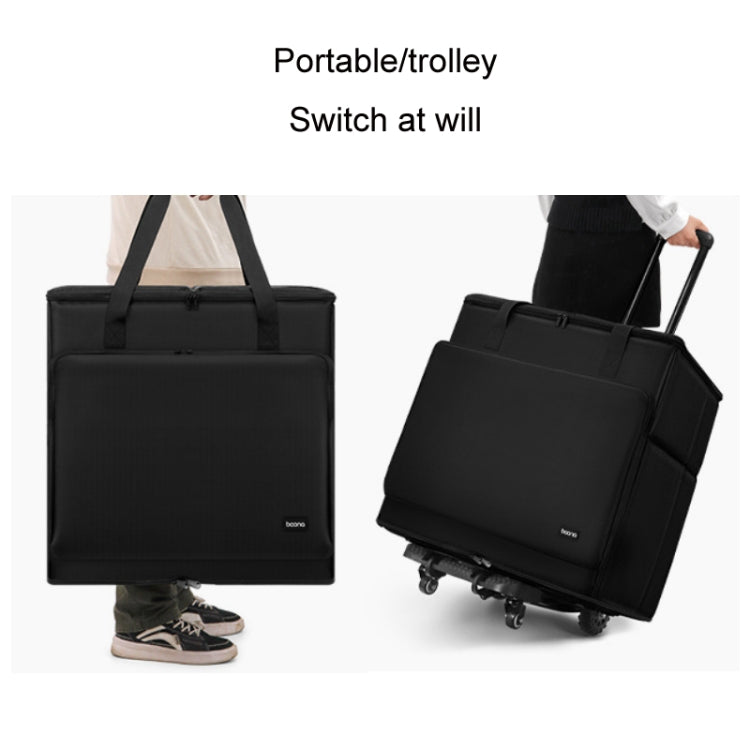 Baona BN-K002 Desktop Computer Host Monitor Keyboard Storage Bag, Size: Single Layer 24 inches - free shipping - PMC Jewellery - Order now!