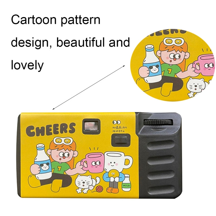 18pcs Sking Retro Film Camera Waterproof Cartoon Decorative Stickers without Camera - Children Cameras by PMC Jewellery | Online Shopping South Africa | PMC Jewellery | Buy Now Pay Later Mobicred