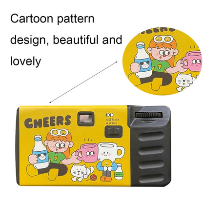 27pcs Friend Retro Film Camera Waterproof Cartoon Decorative Stickers without Camera - Children Cameras by PMC Jewellery | Online Shopping South Africa | PMC Jewellery | Buy Now Pay Later Mobicred