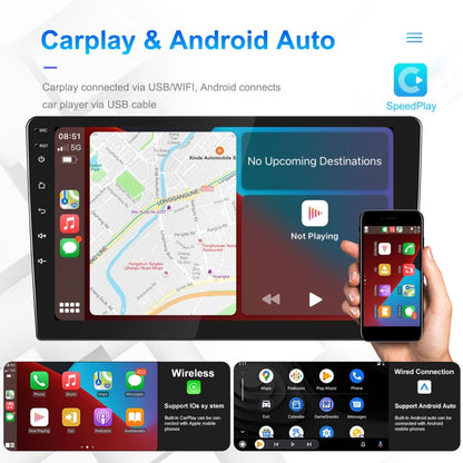 A3195 9 Inch Car Android Large Screen Navigation Central Control Screen 2+32G Player with CarPlay, Style: Standard - Car MP3 & MP4 & MP5 by PMC Jewellery | Online Shopping South Africa | PMC Jewellery | Buy Now Pay Later Mobicred