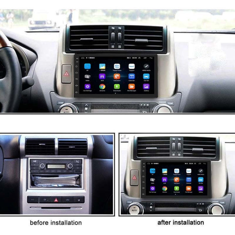 A2222KT 7 Inch Android Navigation WiFi Version 1+32G GPS Bluetooth 2.5D Screen Car Central Control MP5 Player, Style: Standard+12Lights Camera - Car MP3 & MP4 & MP5 by PMC Jewellery | Online Shopping South Africa | PMC Jewellery | Buy Now Pay Later Mobicred