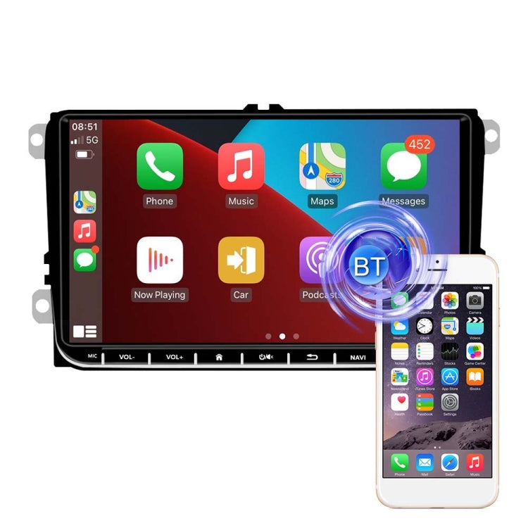 A2743 For Volkswagen 1+16G 9-inch Central Control Large Screen With Carplay Car Android10.0 Navigator Player, Style: Standard - Car MP3 & MP4 & MP5 by PMC Jewellery | Online Shopping South Africa | PMC Jewellery | Buy Now Pay Later Mobicred